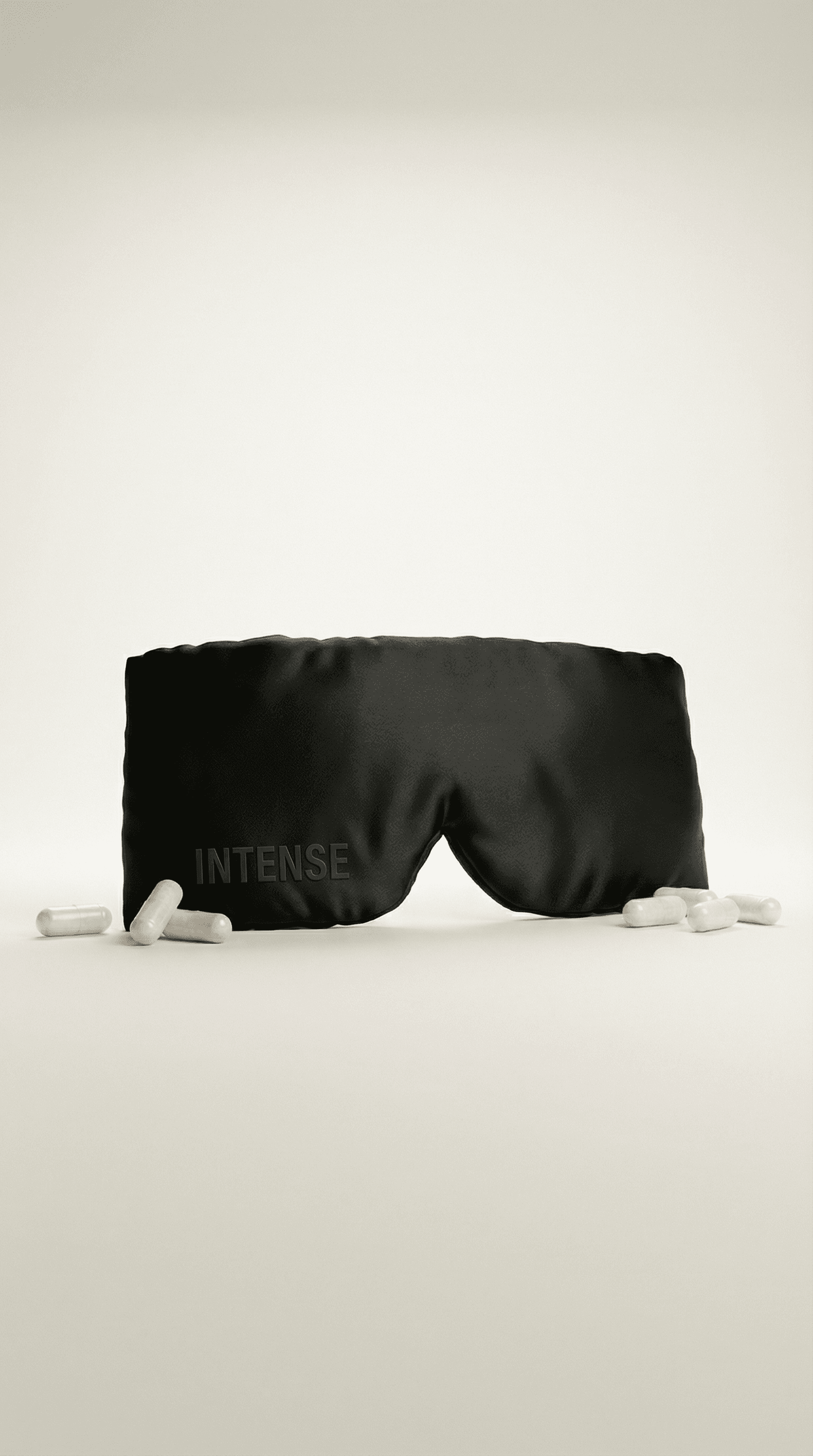 INTENSE silk sleep mask with capsules